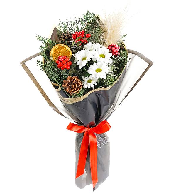 Yeni Y�l�n Kutlu Olsun Buketi