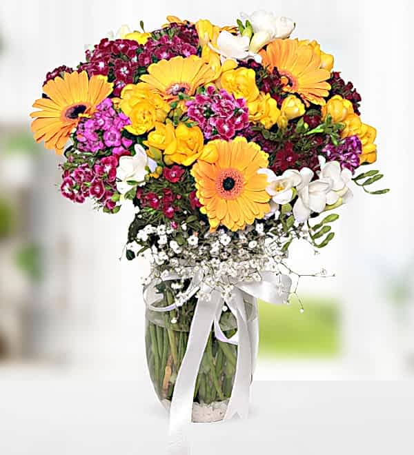 Vazoda Mevsim �i�ekleri