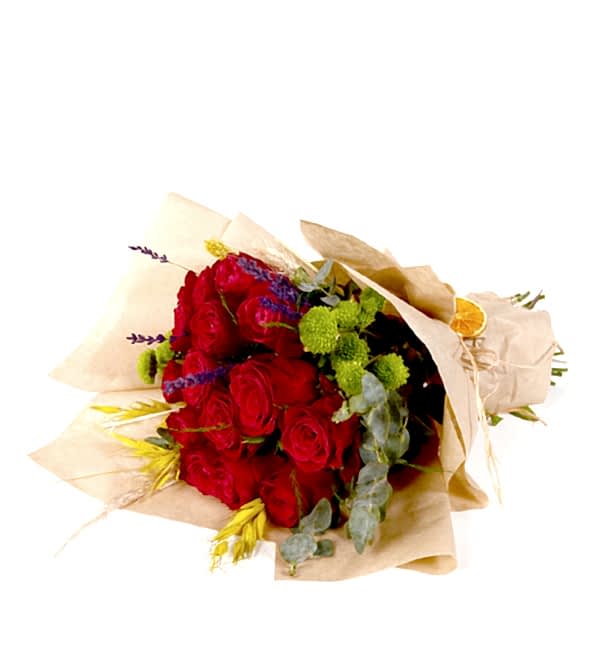 Premium 15 K�rm�z� G�l Buketi