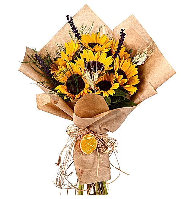 Tasar�m Ay�i�ekleri Buketi