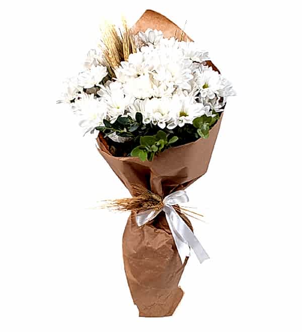 Beyaz R�yam Papatya Buketi