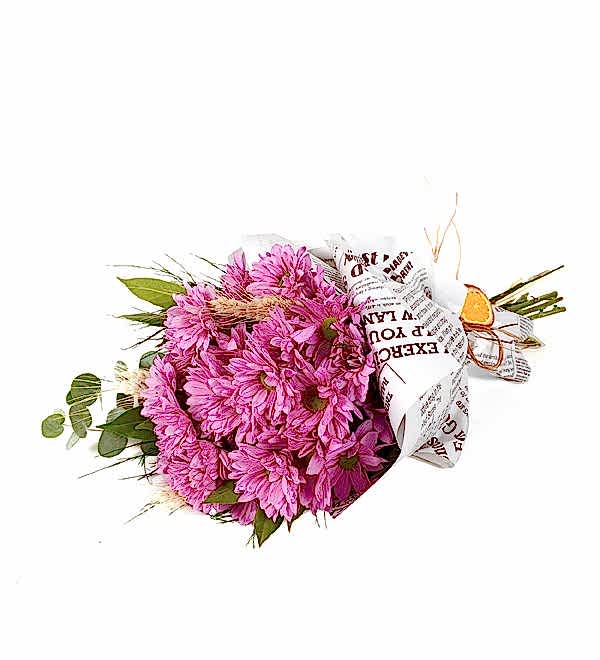 �nci Pembesi Papatya Buketi