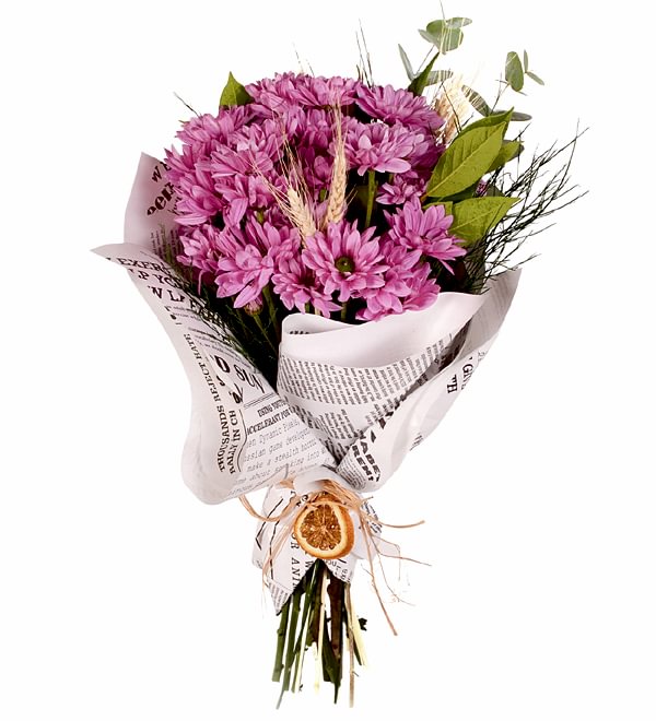 �nci Pembesi Papatya Buketi