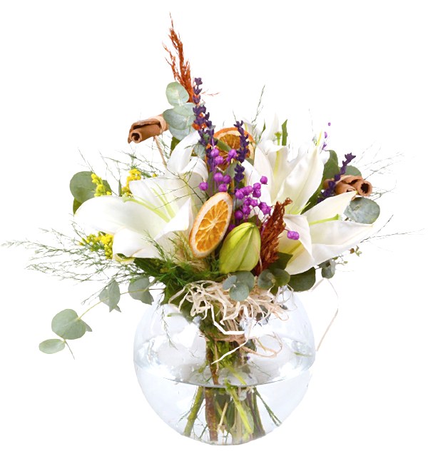 Kar Beyaz� Lilyumlar