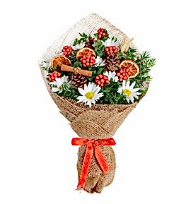 Y�lba�� �i�e�i Kokina ve Papatya Buketi