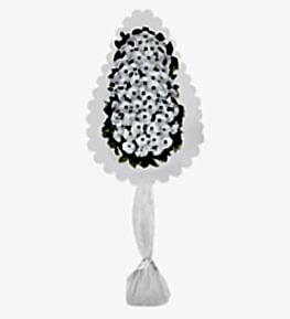 Beyaz Tek Katl� �i�ek Sepeti