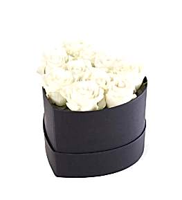 Kalp Kutuda Beyaz G�lller