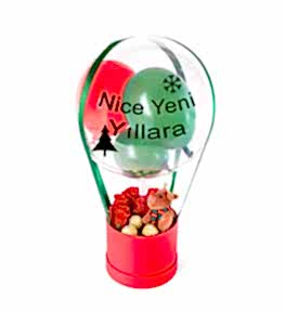 �ikolatal� G�ll� Yeni Y�l Balon Kutusu