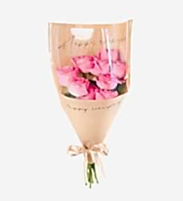 Butik Pembe G�l Buketi