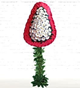 Beyaz Ayakl� Sepet