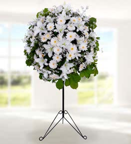 Beyaz Ferforje Aranjman�