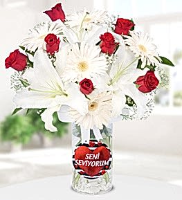 Seni Seviyorum Demenin En G�zel Yolu Lilyumlar G�ller