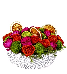 Seramikte Renkli �ardak G�ller