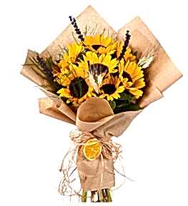 Tasar�m Ay�i�ekleri Buketi