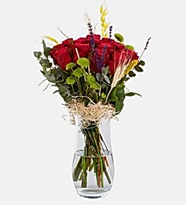 K�rm�z� R�ya G�l Vazosu