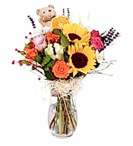 Vazoda G�ller Ay�i�ekleri ve Ay�c�k