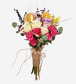 Tasar�m Taze G�l Buketi