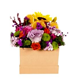 Naturel Kutuda Renkli G�ller