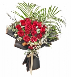 20 Kırmızı Gül Buketi