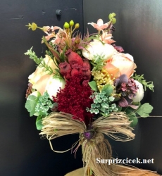 Yapay Soft Renkli Gelin Çiçeği