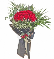 30 Kirmizi Gül Buketi