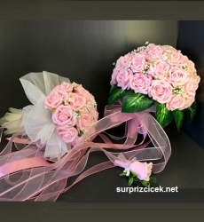 El buket&Atmalık buket& Yaka çiçeği