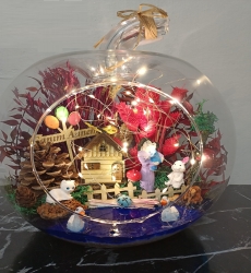 Işıklı Elma Terraryum 