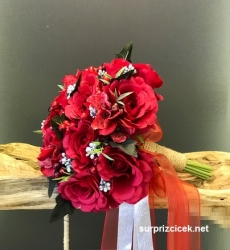Kırmızı Gelin Buketi
