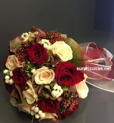 Canlı & Yapay Gelin Buketi