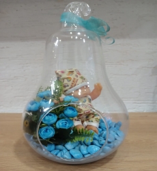 baby boy glass pear 