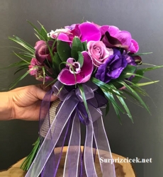 Orkideli Gelin Çiçeği Gemlik Bursa 