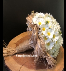  Papatya Gelin El Çiçeği